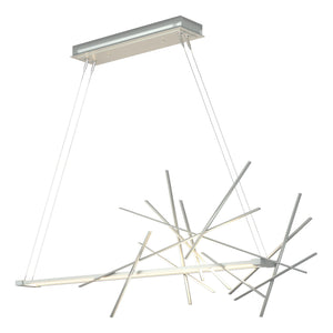 Hubbardton Forge - 139778-LED-STND-82 - LED Pendant - Cascade - Vintage Platinum