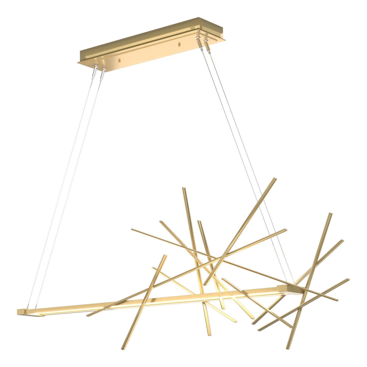 Hubbardton Forge - 139778-LED-STND-89 - Cascade LED Pendant - Cascade - Ink