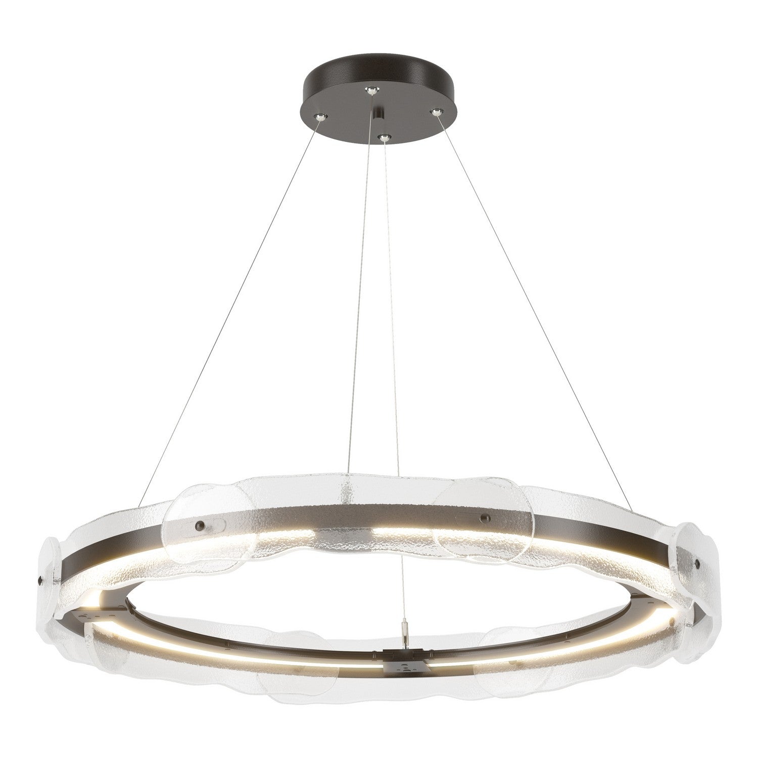 Hubbardton Forge - 139780-LED-STND-14-ZM0518 - Solstice LED Pendant - Solstice - Oil Rubbed Bronze