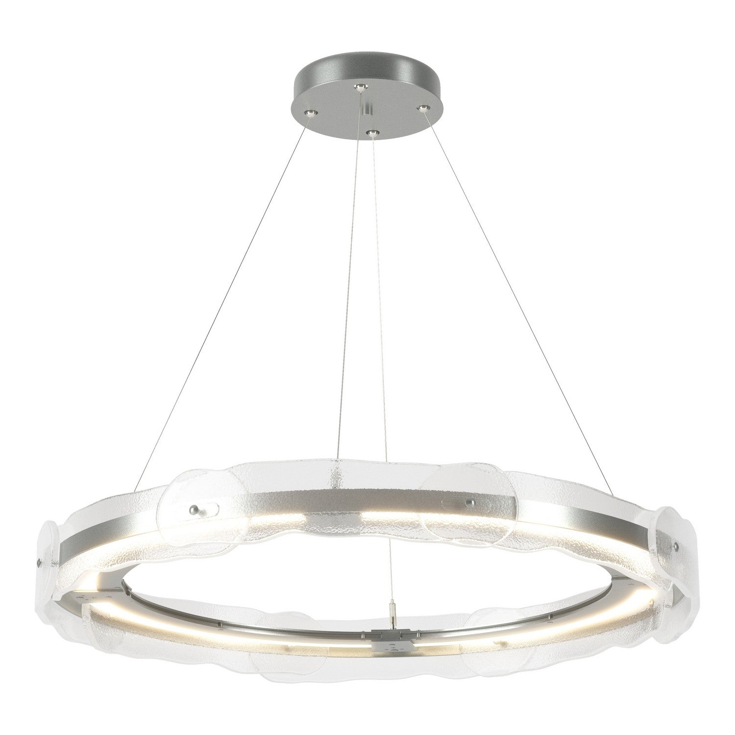 Hubbardton Forge - 139780-LED-STND-82-ZM0518 - LED Pendant - Solstice - Vintage Platinum