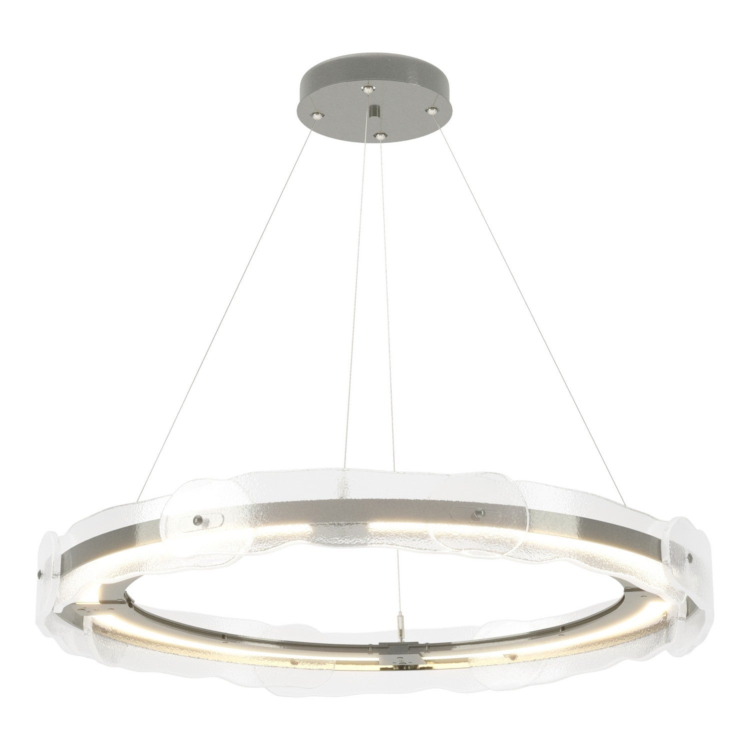 Hubbardton Forge - 139780-LED-STND-85-ZM0518 - Solstice LED Pendant - Solstice - Sterling