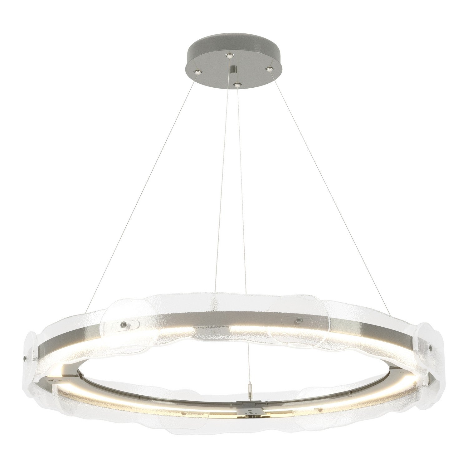 Hubbardton Forge - 139780-LED-STND-85-ZM0518 - LED Pendant - Solstice - Sterling