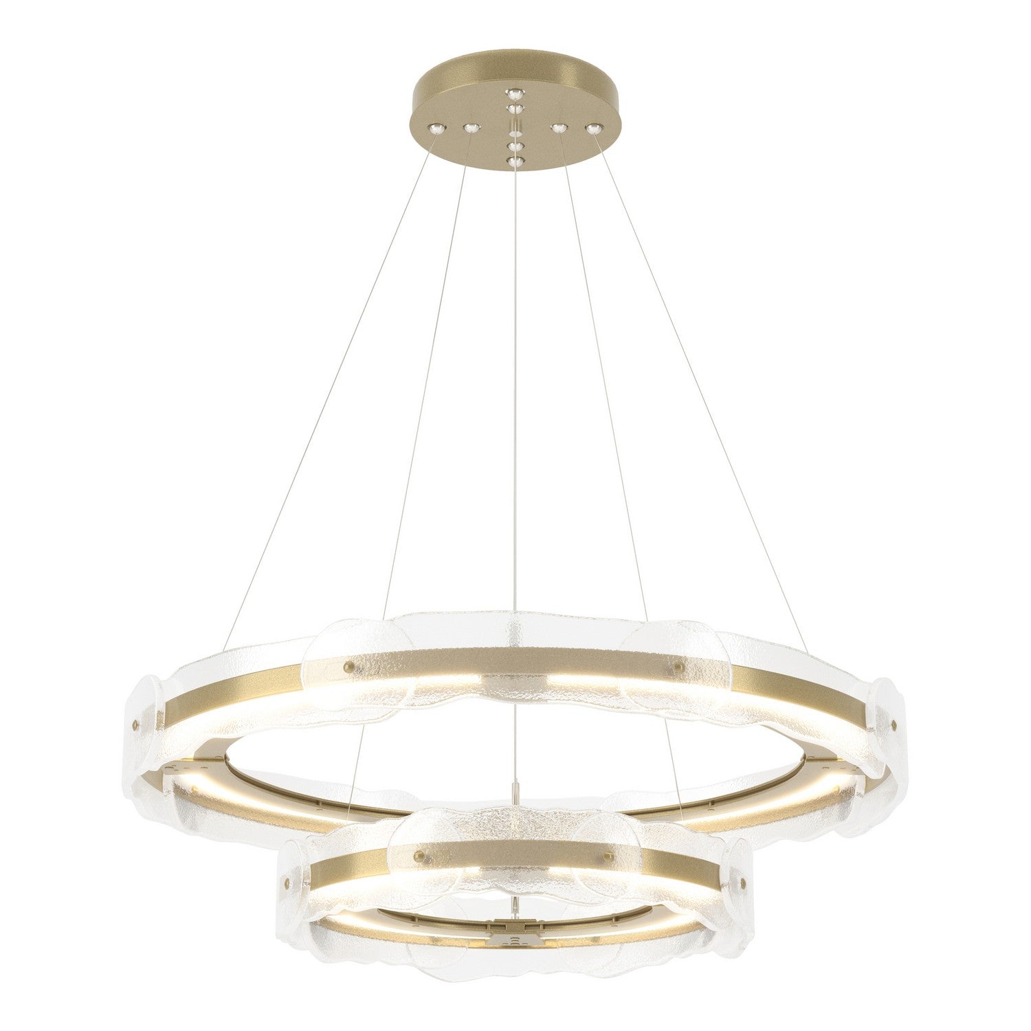 Hubbardton Forge - 139782-LED-STND-86-ZM0598 - LED Pendant - Solstice - Modern Brass