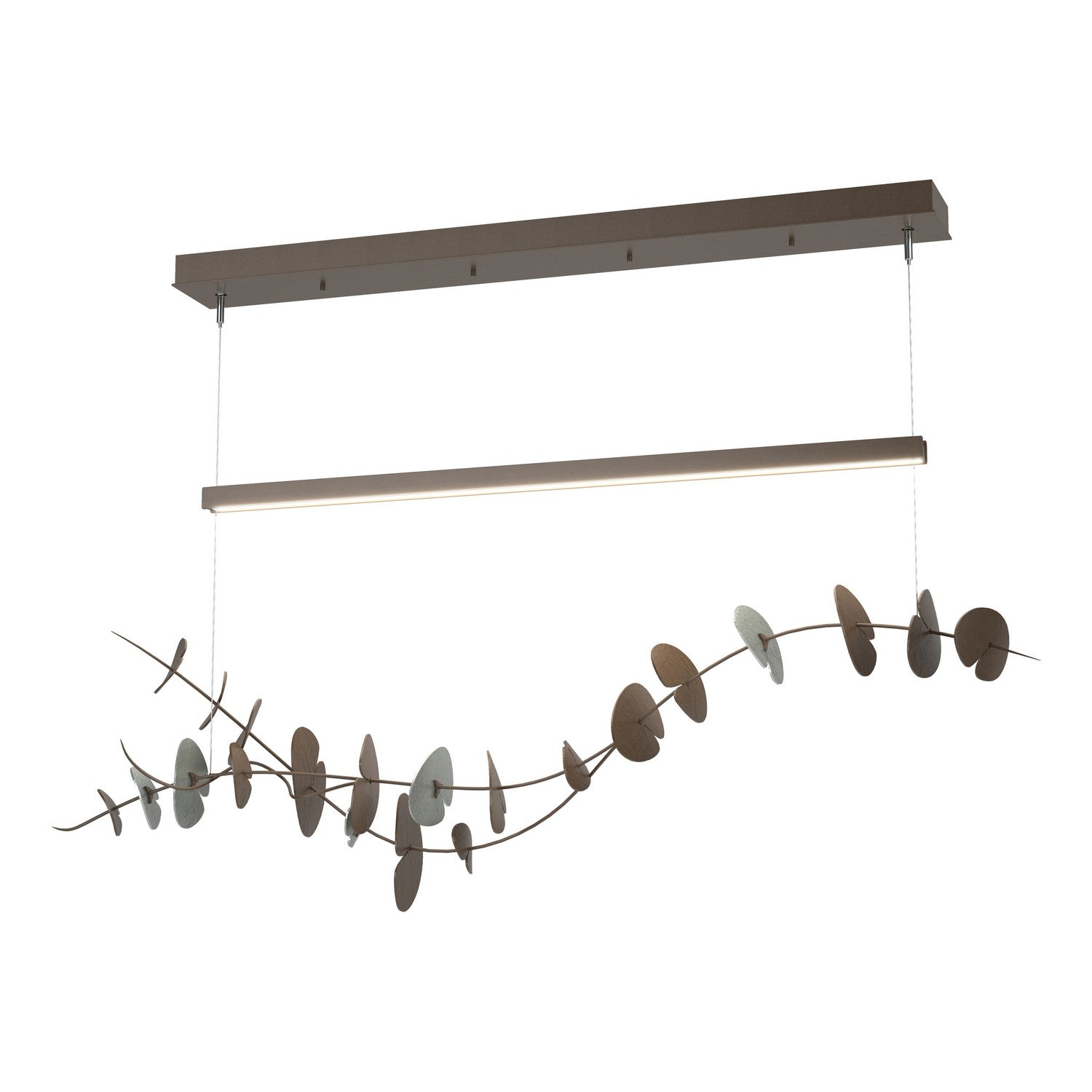 Hubbardton Forge - 139812-LED-STND-05-82 - Lily LED Pendant - Lily - Bronze