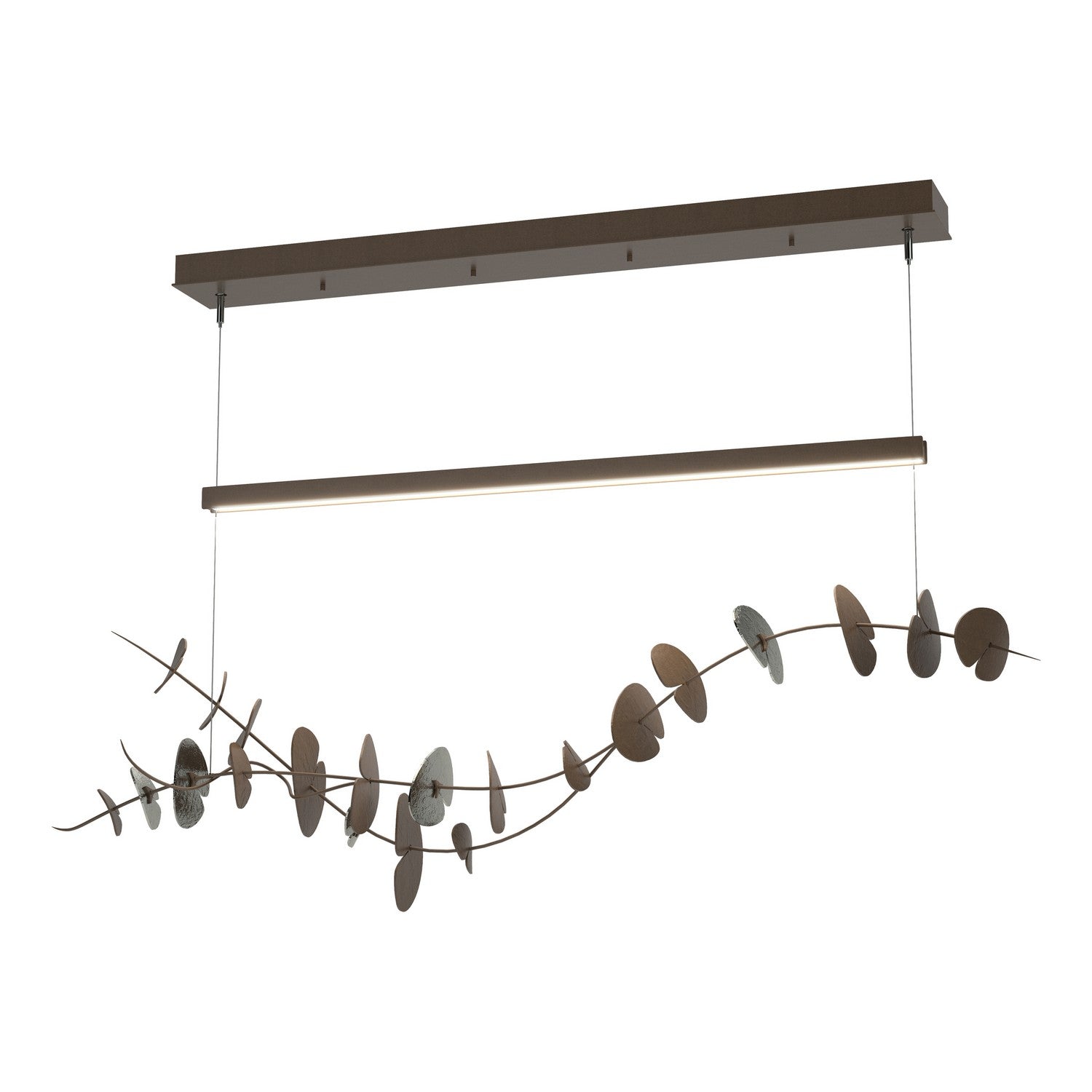Hubbardton Forge - 139812-LED-STND-05-85 - Lily LED Pendant - Lily - Bronze