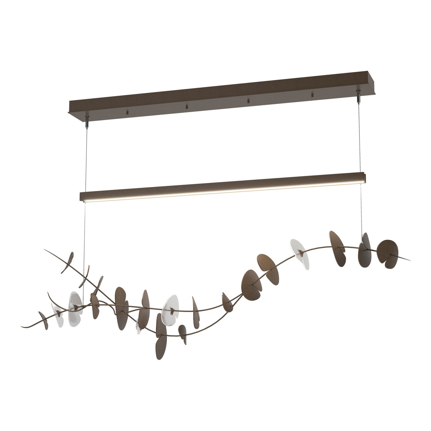 Hubbardton Forge - 139812-LED-STND-05-YQ0600 - Lily LED Pendant - Lily - Bronze