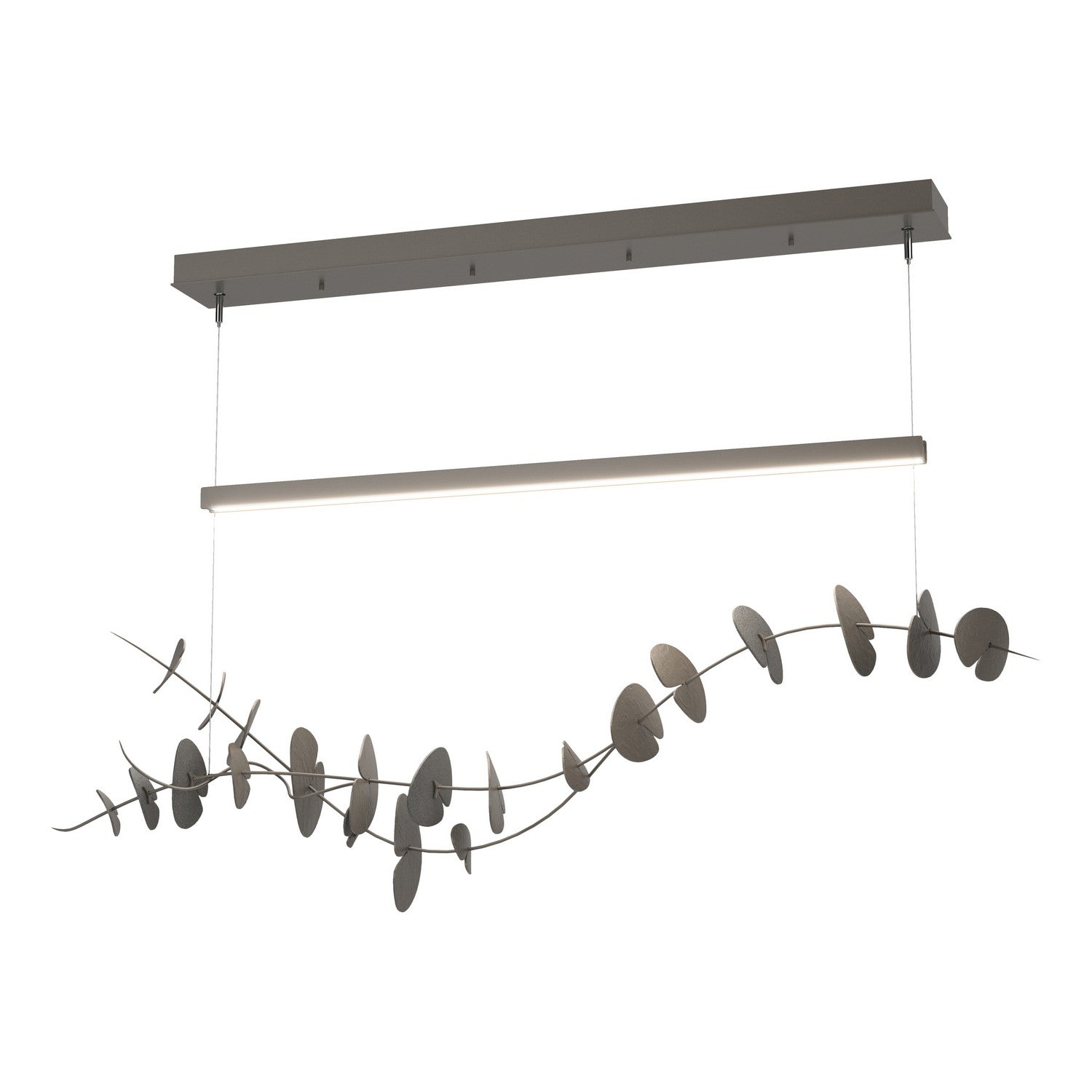 Hubbardton Forge - 139812-LED-STND-07-20 - LED Pendant - Lily - Dark Smoke