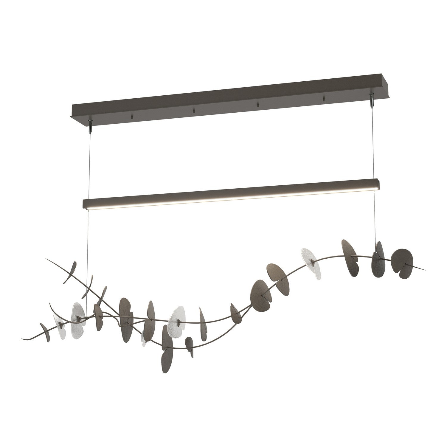 Hubbardton Forge - 139812-LED-STND-07-YQ0600 - Lily LED Pendant - Lily - Dark Smoke