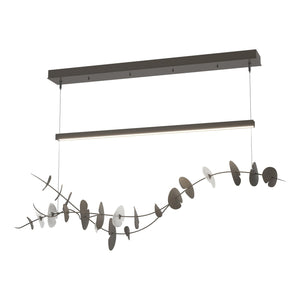 Hubbardton Forge - 139812-LED-STND-07-YQ0600 - LED Pendant - Lily - Dark Smoke