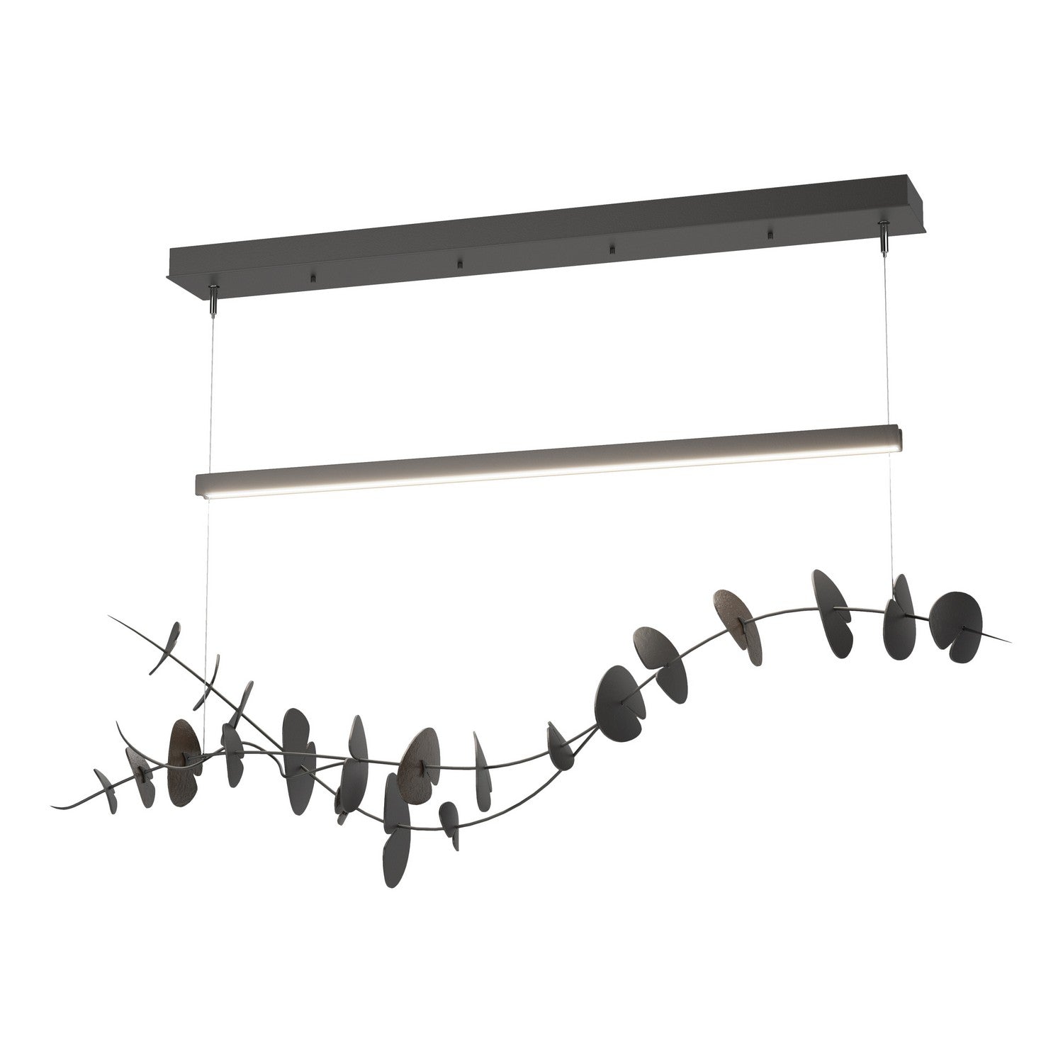 Hubbardton Forge - 139812-LED-STND-10-14 - Lily LED Pendant - Lily - Black