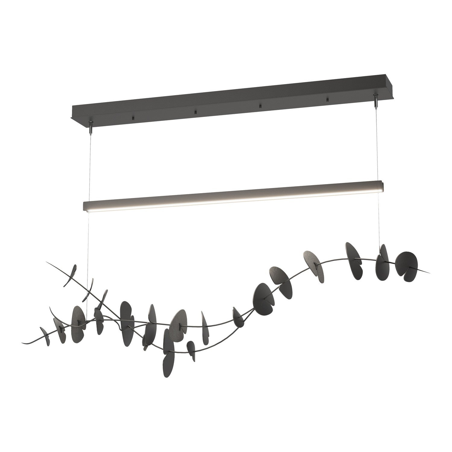 Hubbardton Forge - 139812-LED-STND-10-20 - Lily LED Pendant - Lily - Black