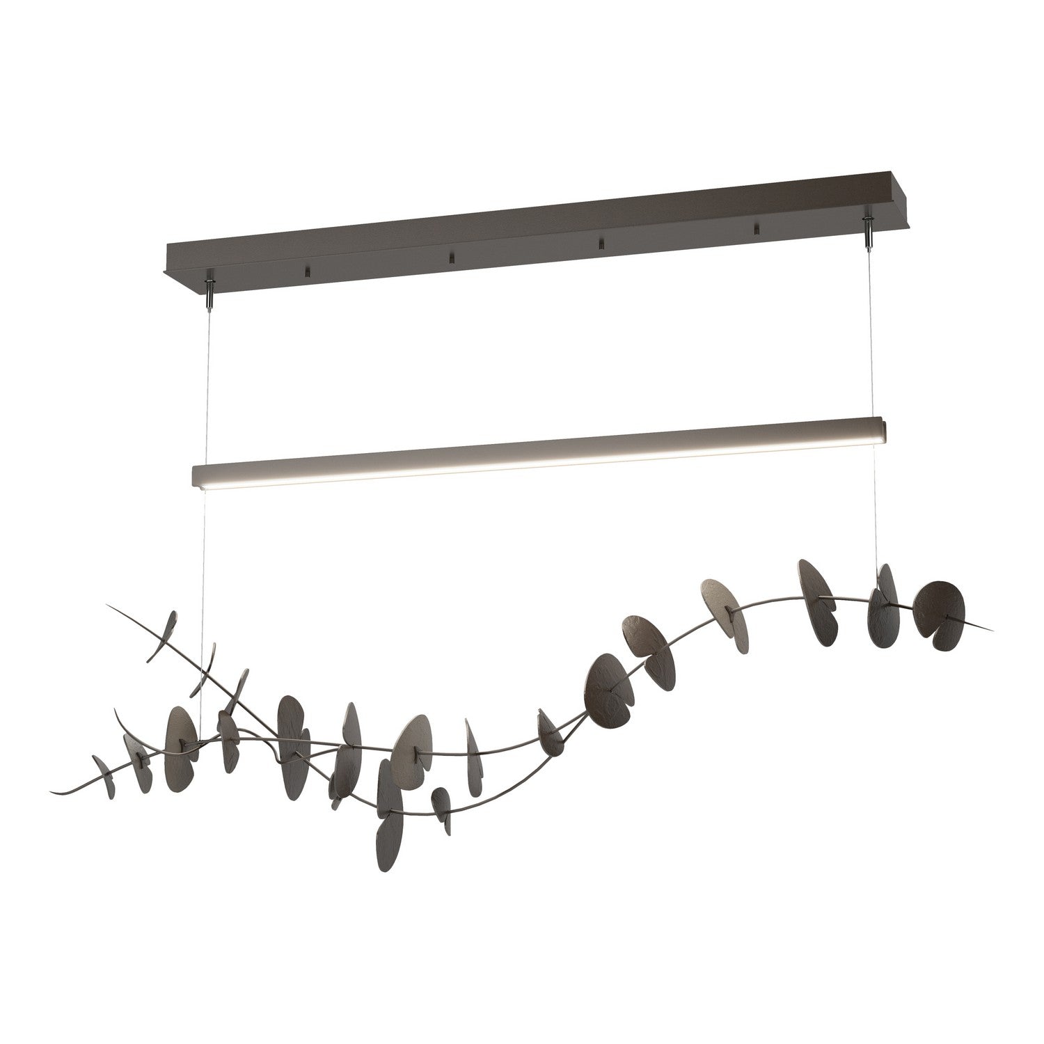 Hubbardton Forge - 139812-LED-STND-14-07 - LED Pendant - Lily - Oil Rubbed Bronze