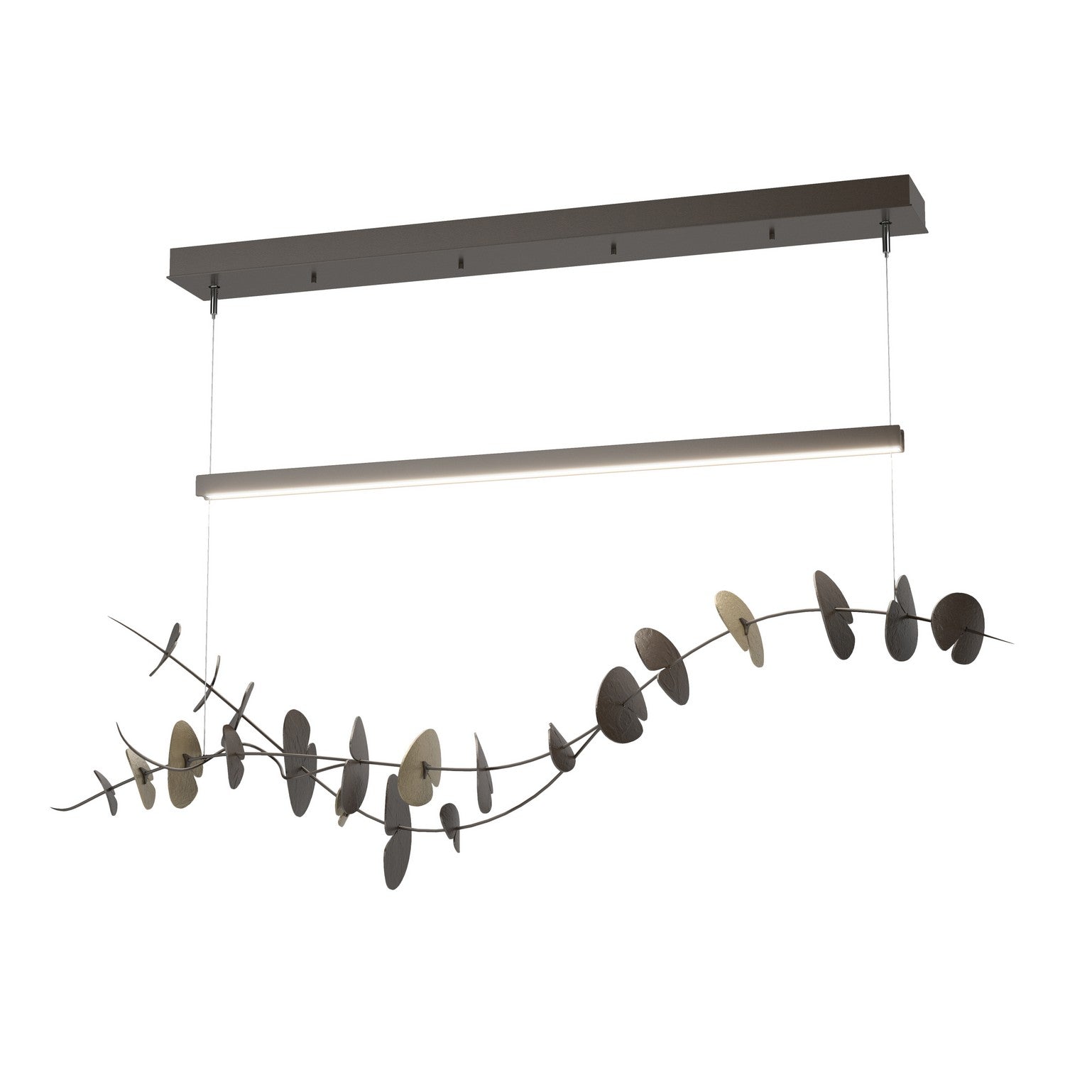 Hubbardton Forge - 139812-LED-STND-14-84 - Lily LED Pendant - Lily - Oil Rubbed Bronze