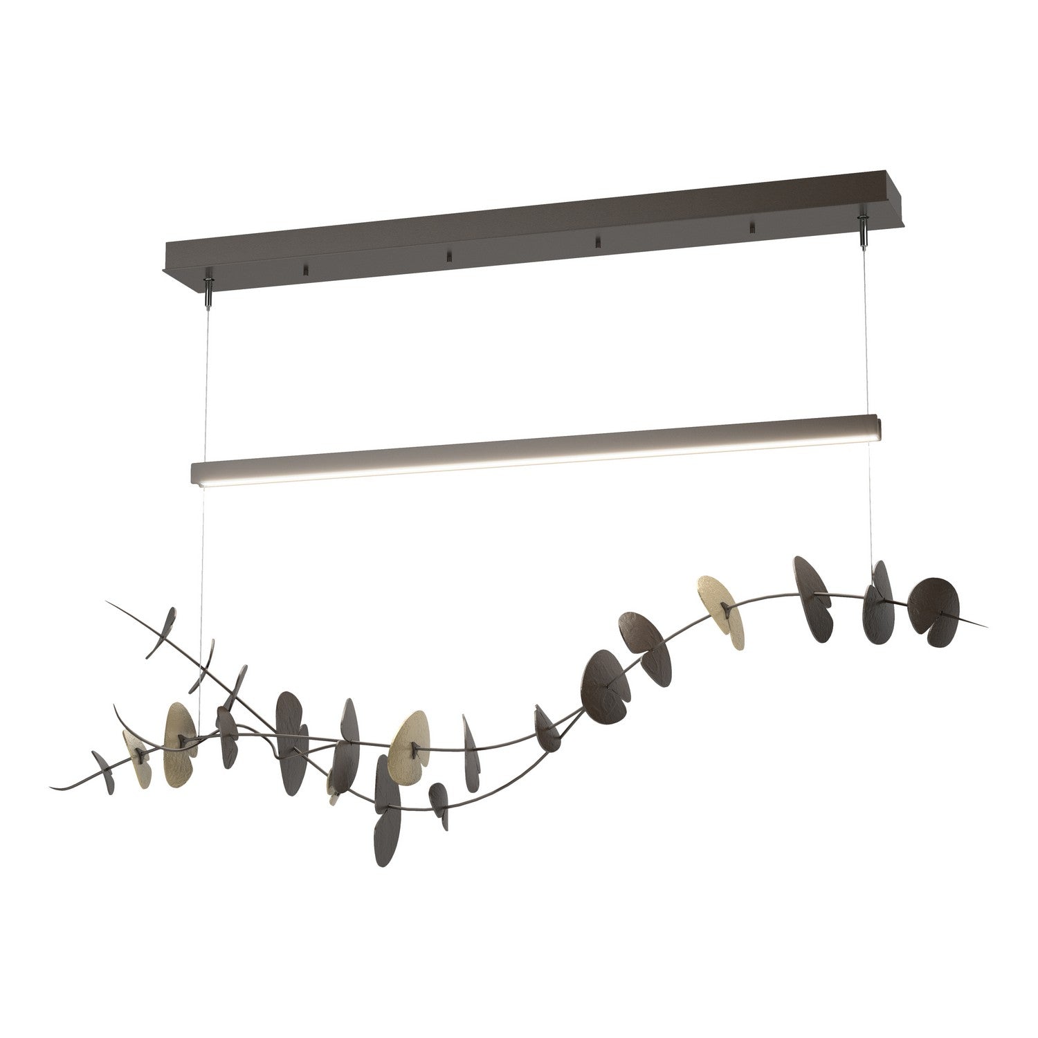 Hubbardton Forge - 139812-LED-STND-14-86 - Lily LED Pendant - Lily - Oil Rubbed Bronze