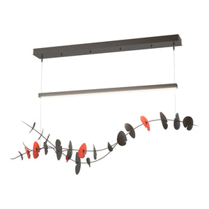 Hubbardton Forge - 139812-LED-STND-14-90 - LED Pendant - Lily - Oil Rubbed Bronze
