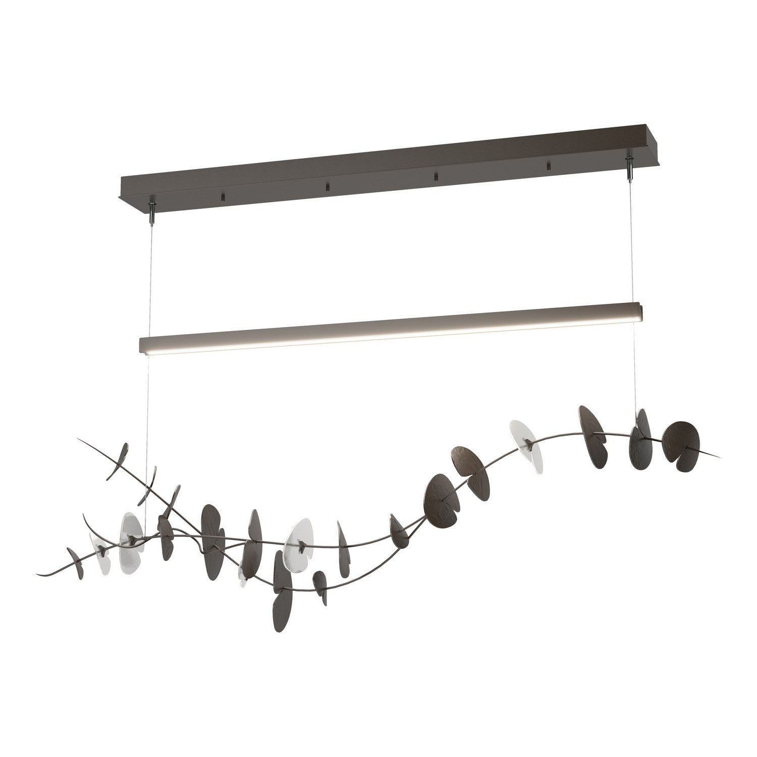 Hubbardton Forge - 139812-LED-STND-14-YQ0600 - Lily LED Pendant - Lily - Oil Rubbed Bronze