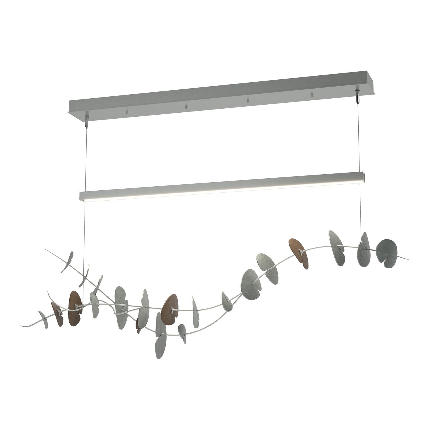 Hubbardton Forge - 139812-LED-STND-82-05 - Lily LED Pendant - Lily - Vintage Platinum