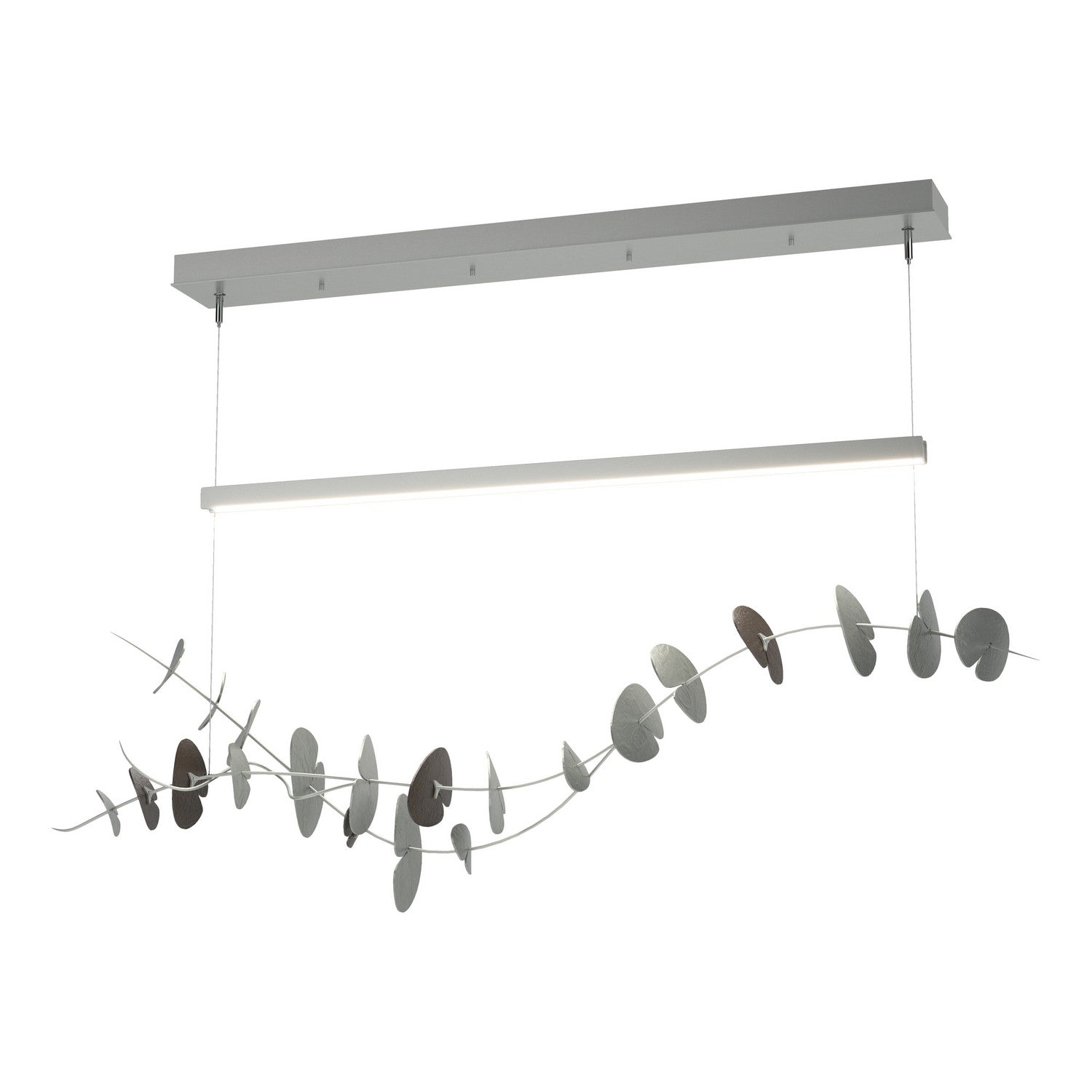 Hubbardton Forge - 139812-LED-STND-82-14 - Lily LED Pendant - Lily - Vintage Platinum