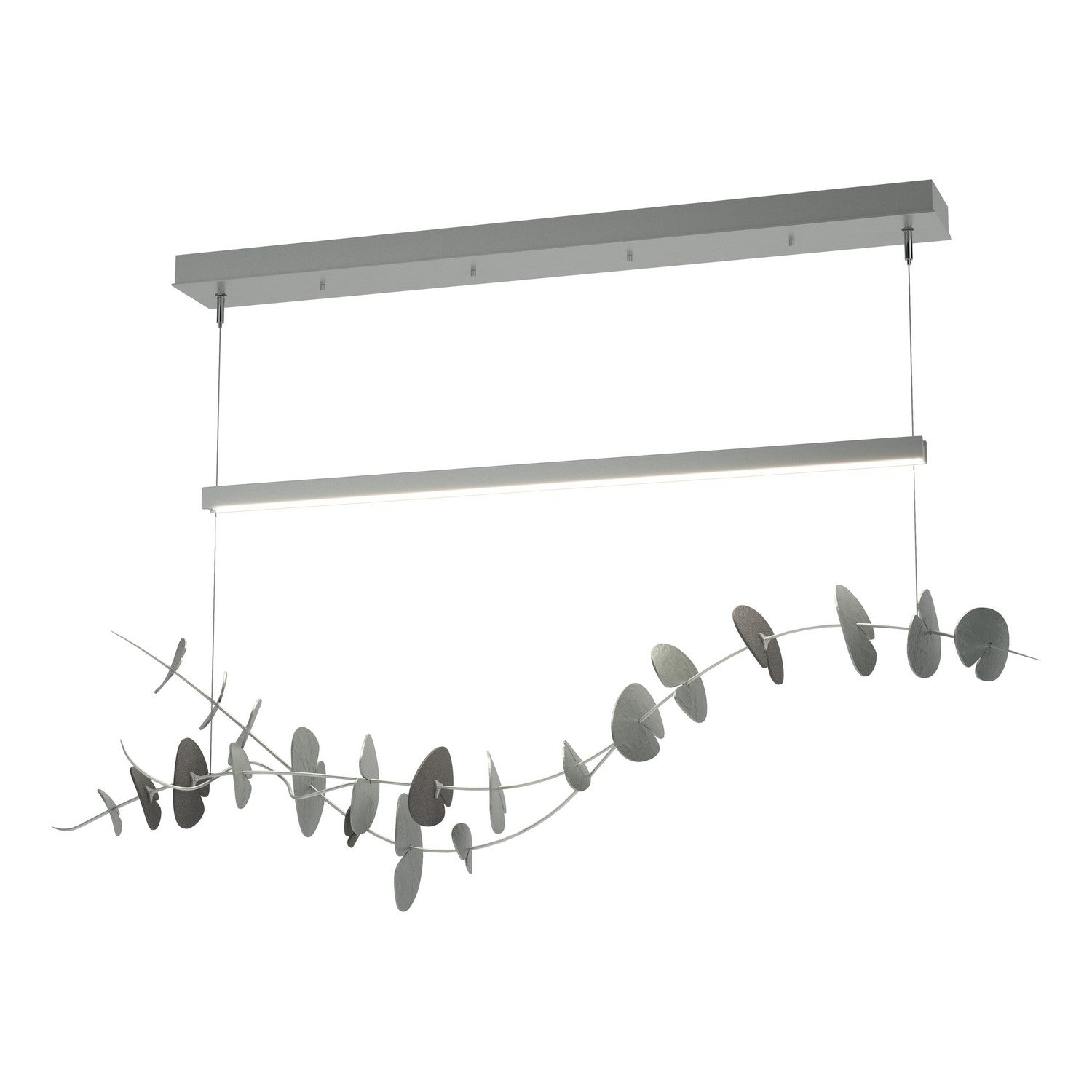 Hubbardton Forge - 139812-LED-STND-82-20 - Lily LED Pendant - Lily - Vintage Platinum