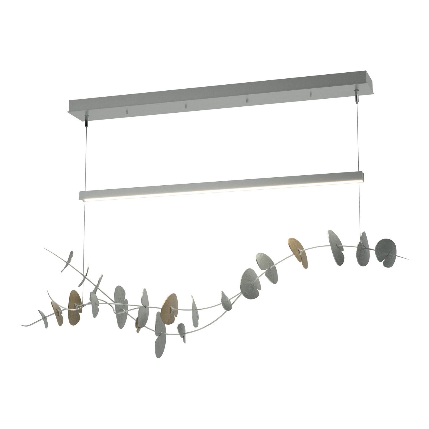 Hubbardton Forge - 139812-LED-STND-82-84 - Lily LED Pendant - Lily - Vintage Platinum