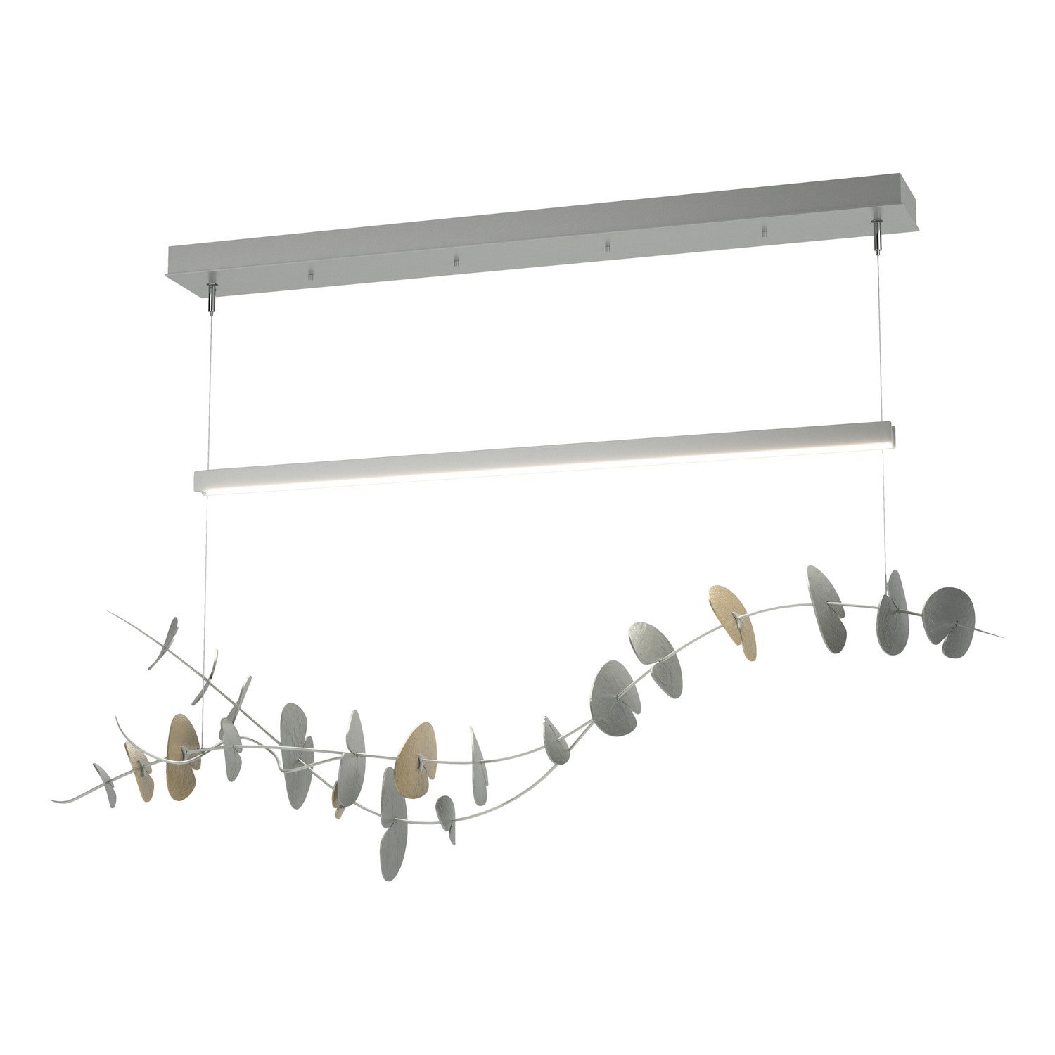 Hubbardton Forge - 139812-LED-STND-82-86 - Lily LED Pendant - Lily - Vintage Platinum