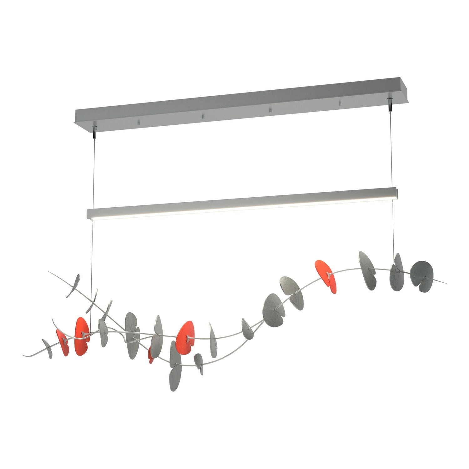 Hubbardton Forge - 139812-LED-STND-82-90 - Lily LED Pendant - Lily - Vintage Platinum
