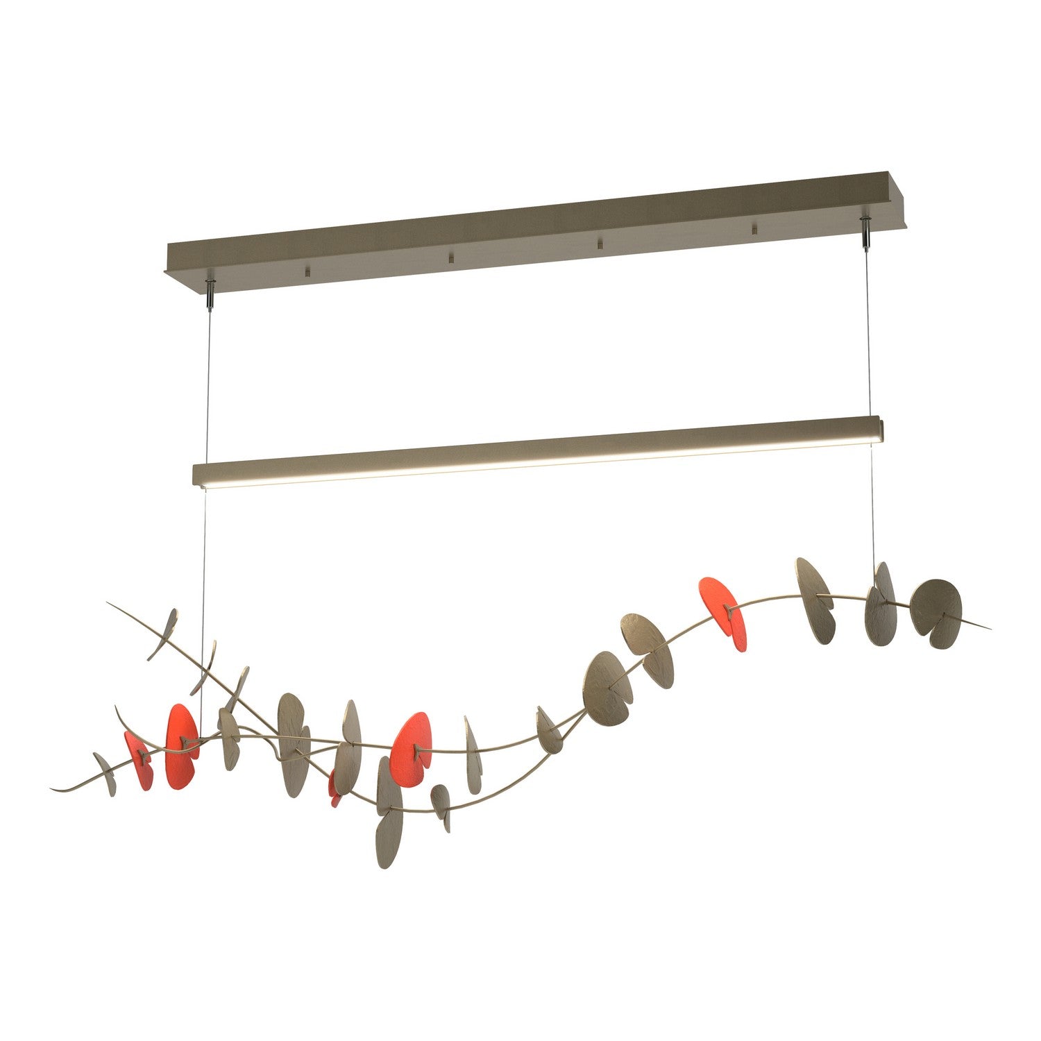 Hubbardton Forge - 139812-LED-STND-84-90 - Lily LED Pendant - Lily - Soft Gold