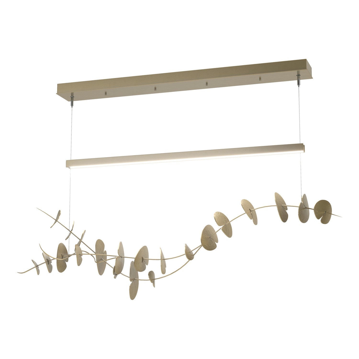 Hubbardton Forge - 139812-LED-STND-86-86 - Lily LED Pendant - Lily - Modern Brass