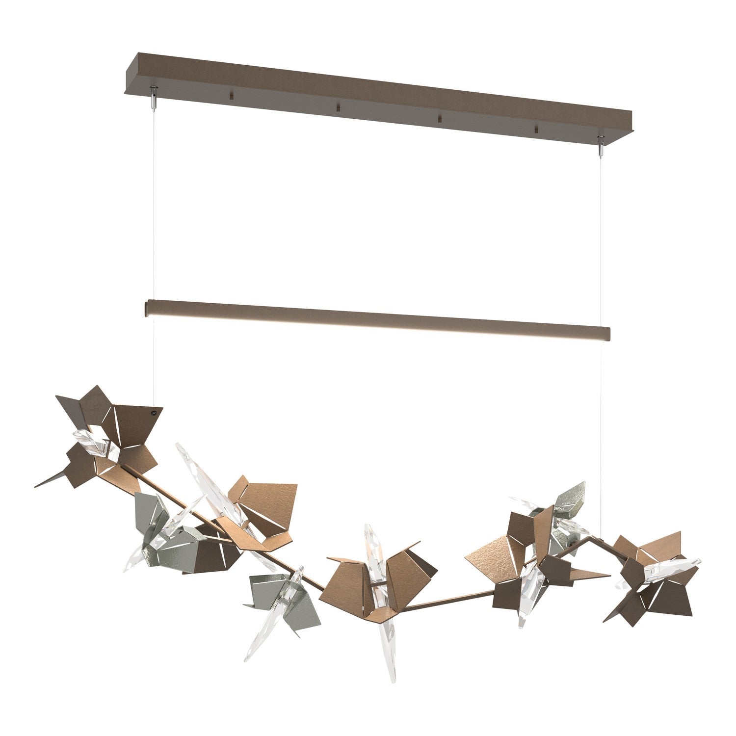 Hubbardton Forge - 139813-LED-STND-05-85-CR - Belladonna LED Pendant - Belladonna - Bronze