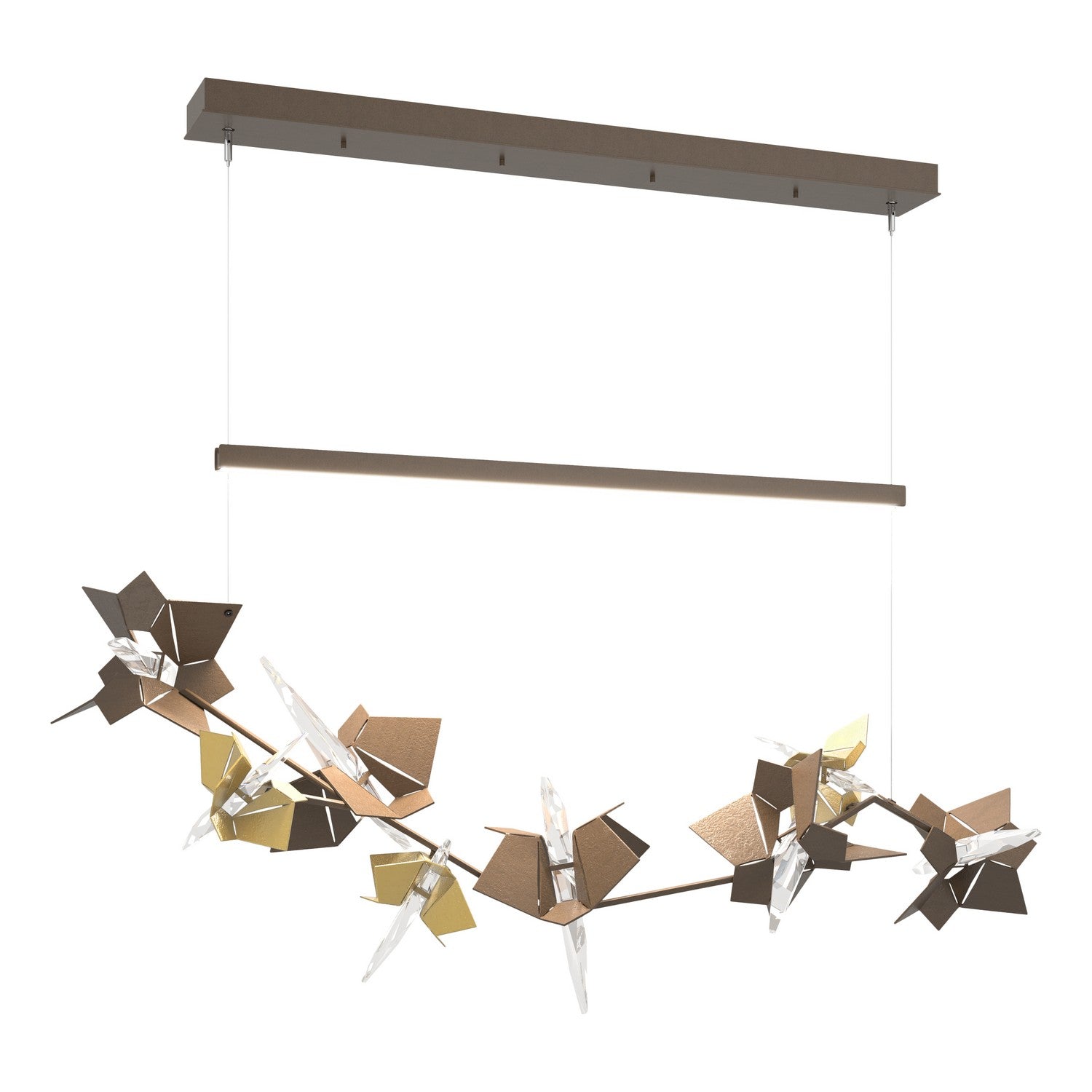 Hubbardton Forge - 139813-LED-STND-05-86-CR - Belladonna LED Pendant - Belladonna - Bronze