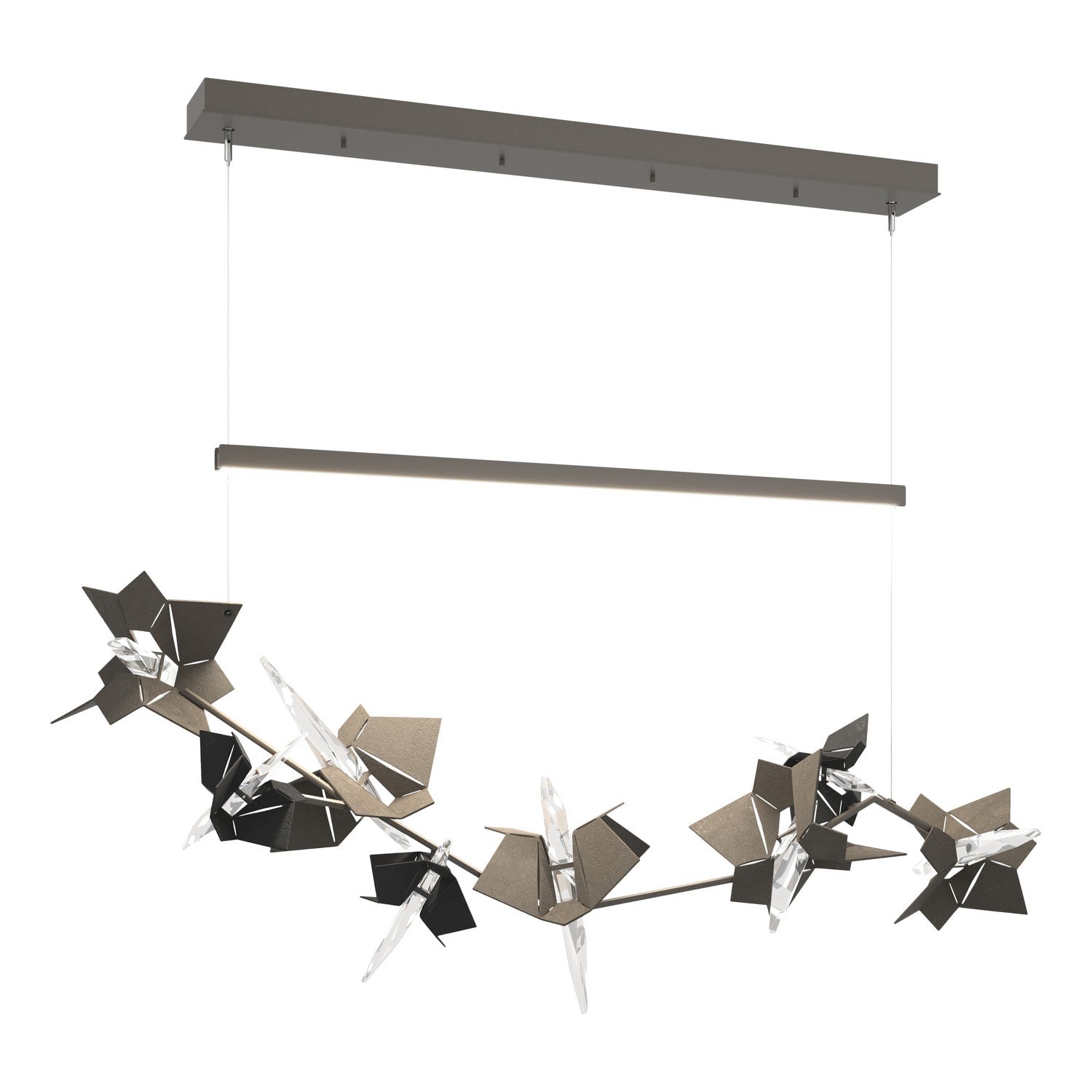 Hubbardton Forge - 139813-LED-STND-07-10-CR - Belladonna LED Pendant - Belladonna - Dark Smoke