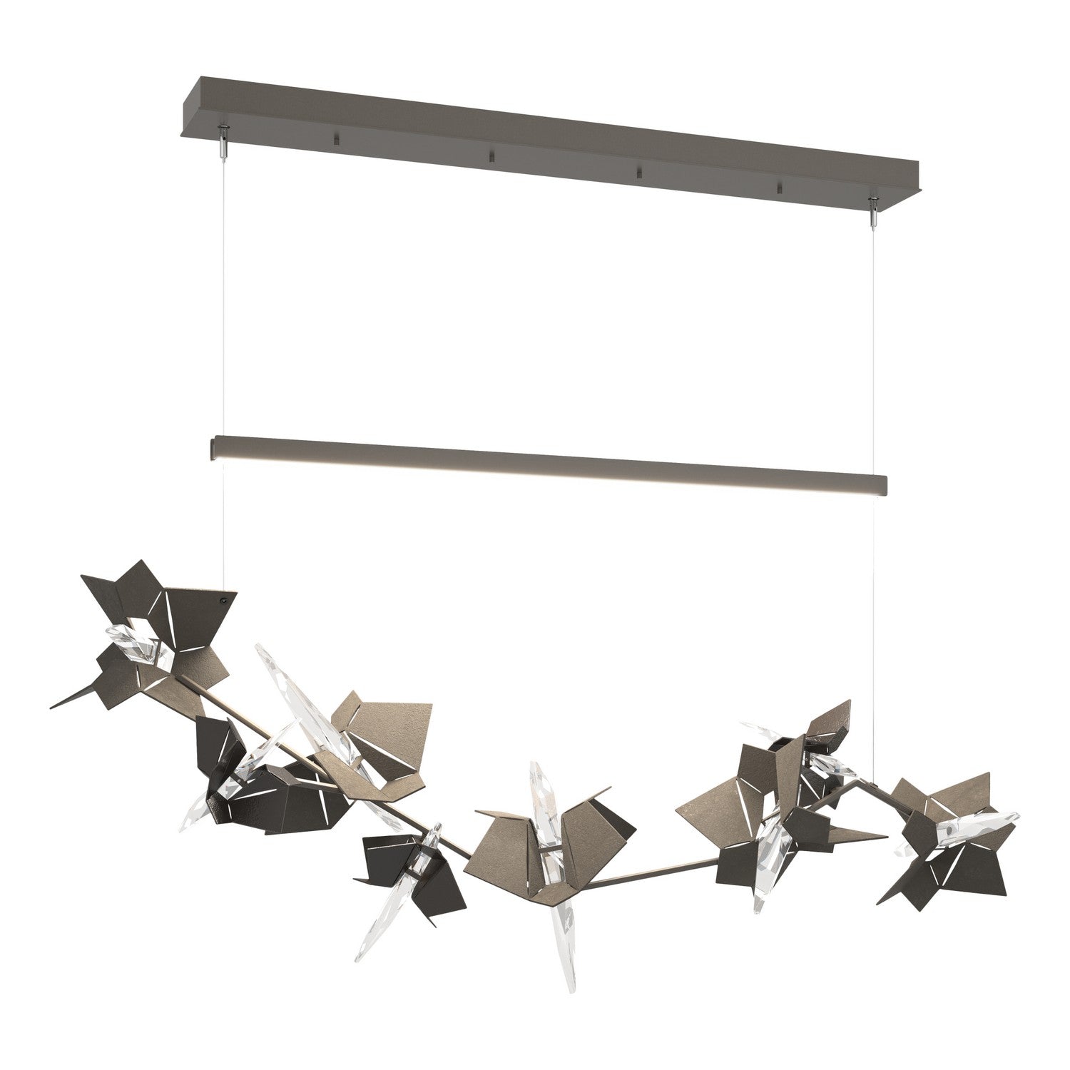 Hubbardton Forge - 139813-LED-STND-07-14-CR - Belladonna LED Pendant - Belladonna - Dark Smoke