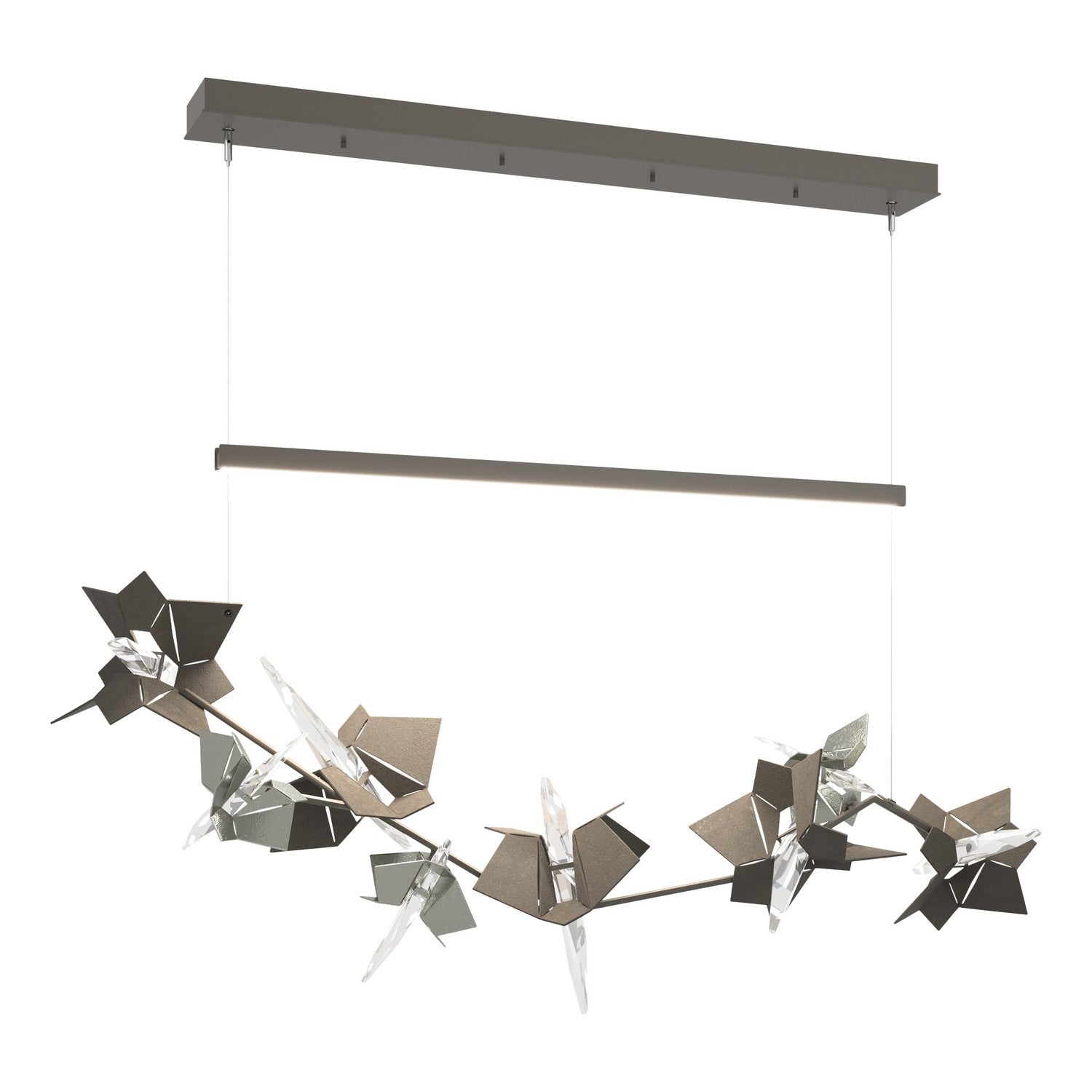 Hubbardton Forge - 139813-LED-STND-07-85-CR - Belladonna LED Pendant - Belladonna - Dark Smoke