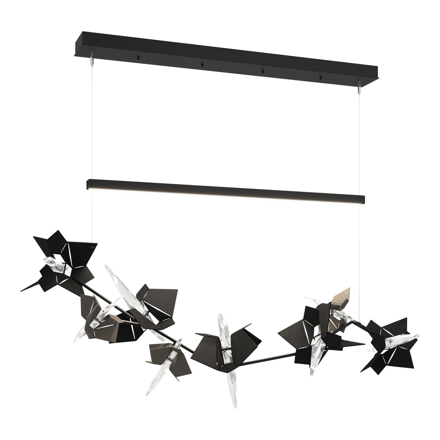 Hubbardton Forge - 139813-LED-STND-10-07-CR - Belladonna LED Pendant - Belladonna - Black