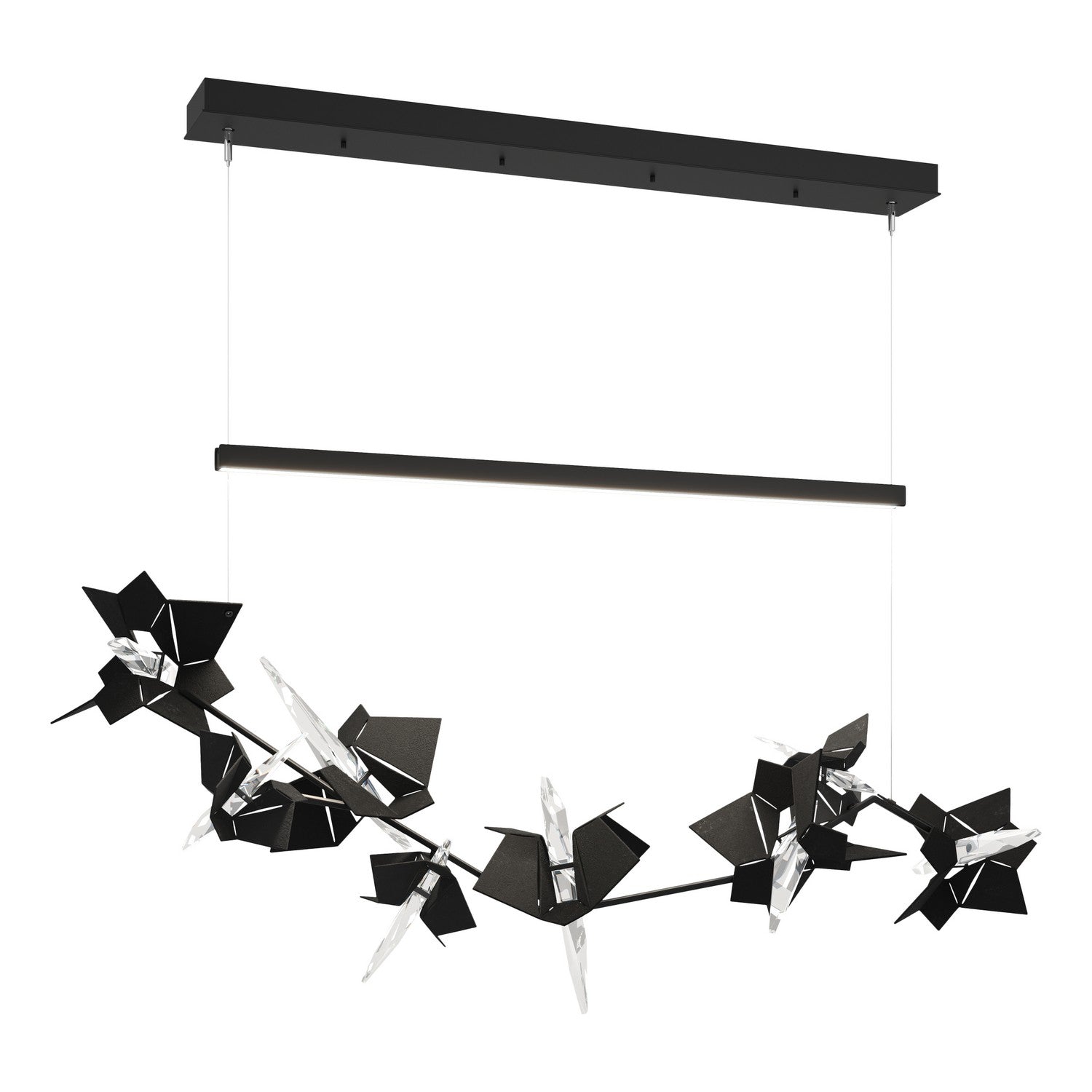 Hubbardton Forge - 139813-LED-STND-10-10-CR - Belladonna LED Pendant - Belladonna - Black