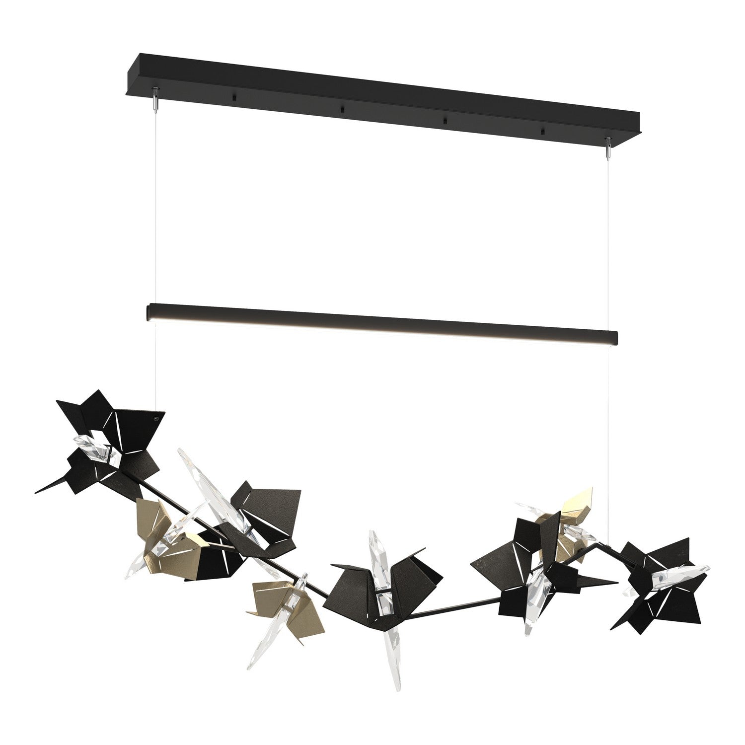 Hubbardton Forge - 139813-LED-STND-10-84-CR - Belladonna LED Pendant - Belladonna - Black