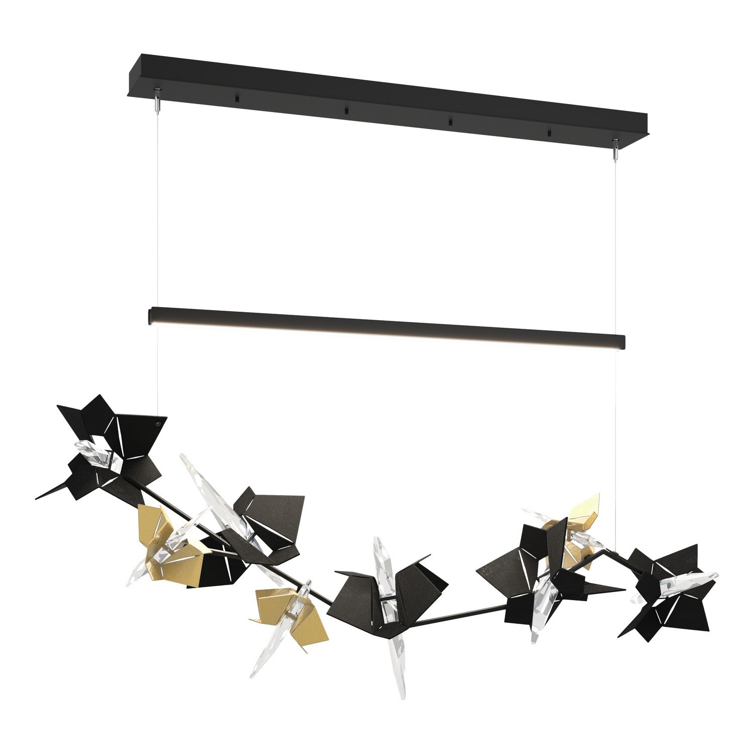 Hubbardton Forge - 139813-LED-STND-10-86-CR - Belladonna LED Pendant - Belladonna - Black