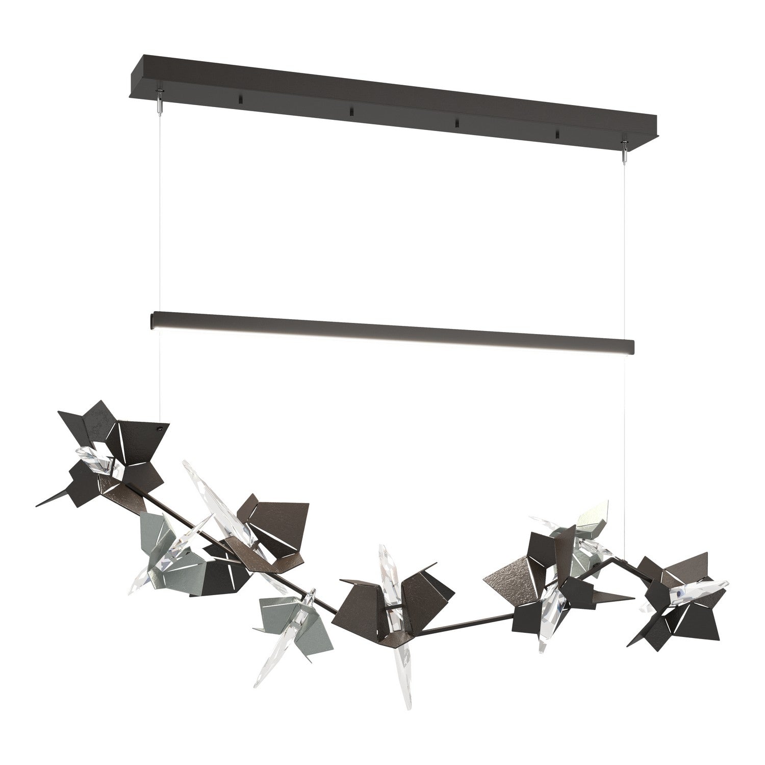 Hubbardton Forge - 139813-LED-STND-14-82-CR - Belladonna LED Pendant - Belladonna - Oil Rubbed Bronze