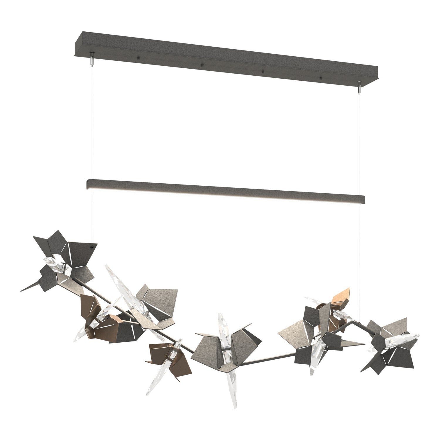 Hubbardton Forge - 139813-LED-STND-20-05-CR - Belladonna LED Pendant - Belladonna - Natural Iron