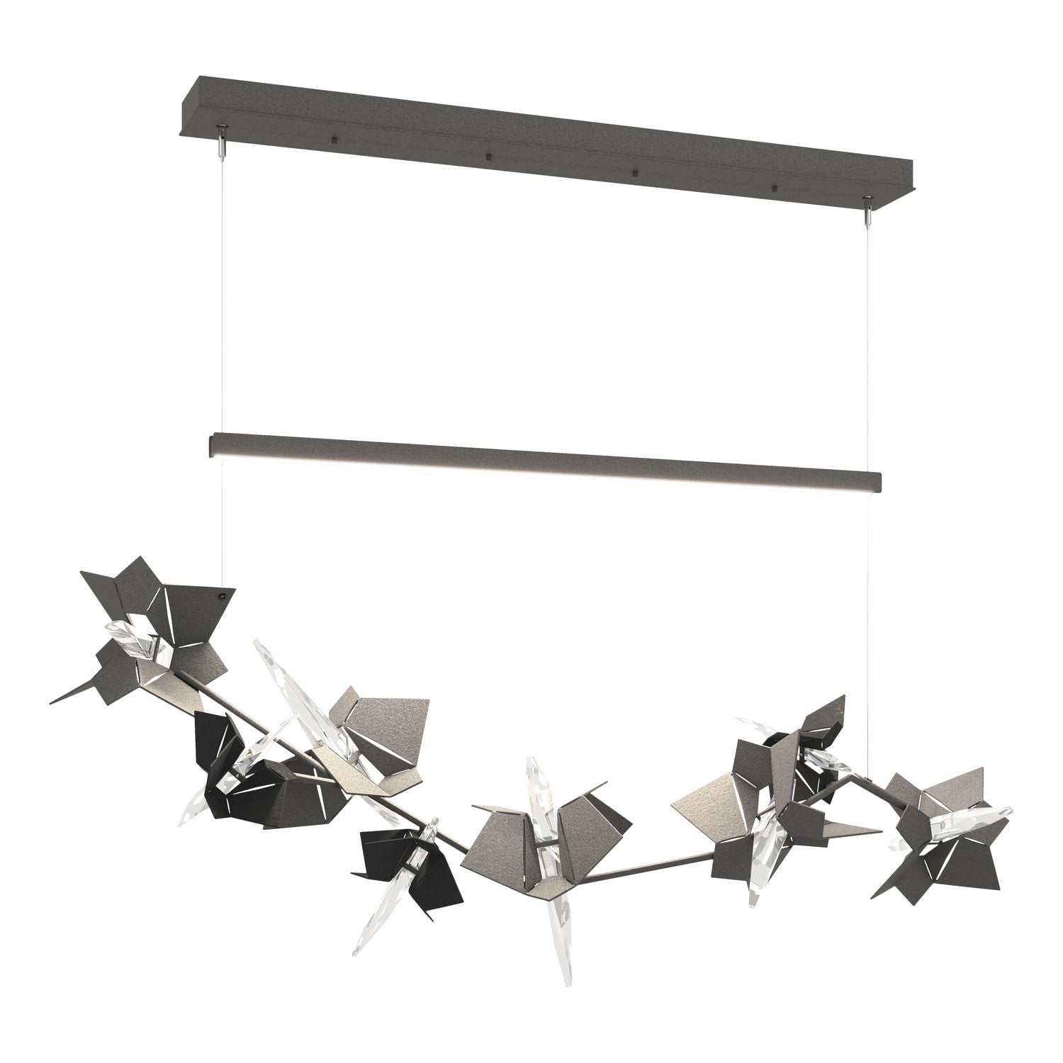 Hubbardton Forge - 139813-LED-STND-20-10-CR - Belladonna LED Pendant - Belladonna - Natural Iron