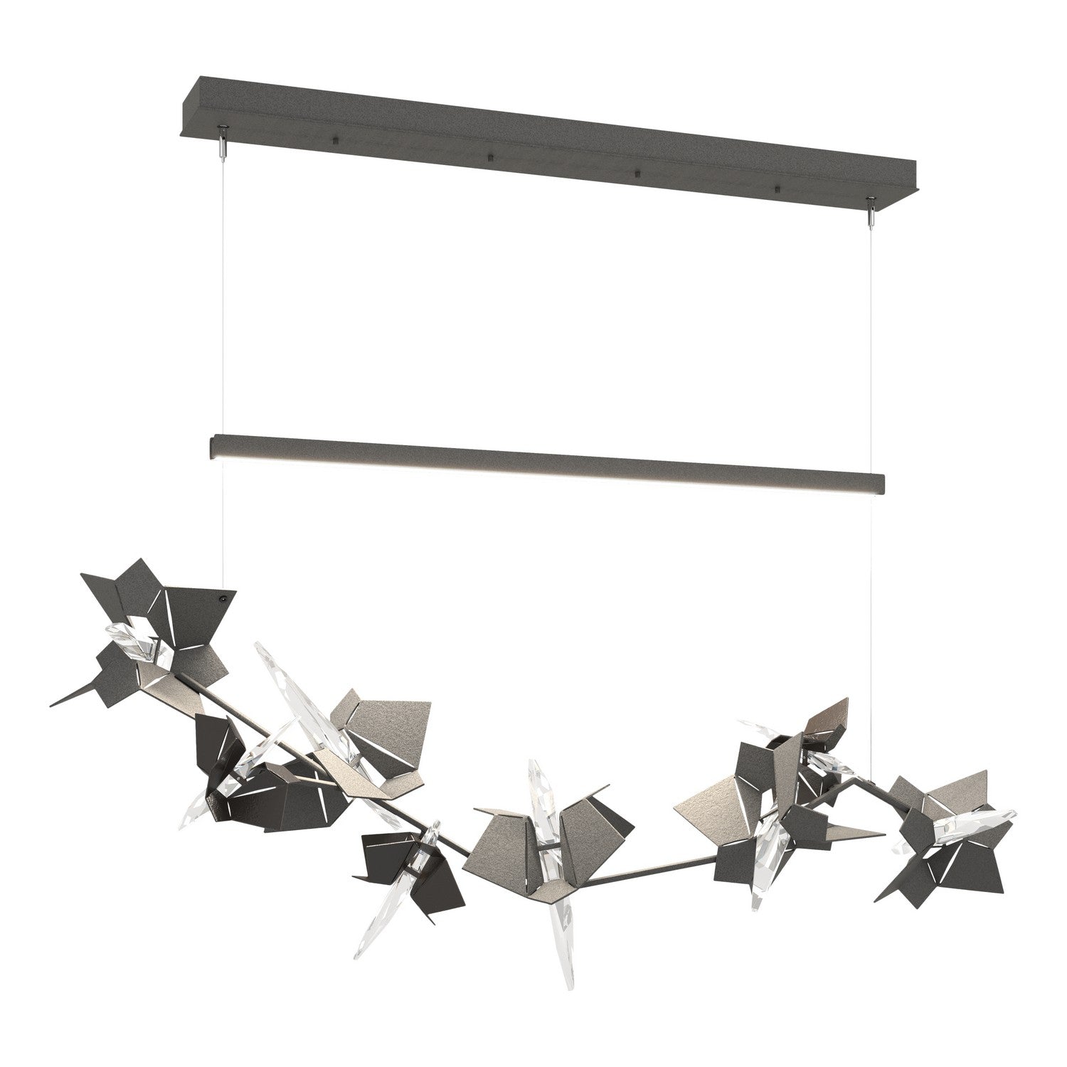 Hubbardton Forge - 139813-LED-STND-20-14-CR - Belladonna LED Pendant - Belladonna - Natural Iron