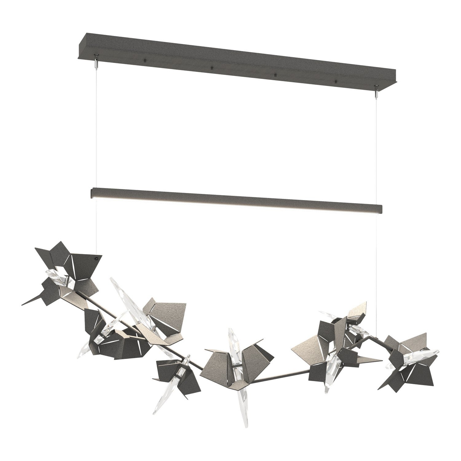 Hubbardton Forge - 139813-LED-STND-20-20-CR - Belladonna LED Pendant - Belladonna - Natural Iron
