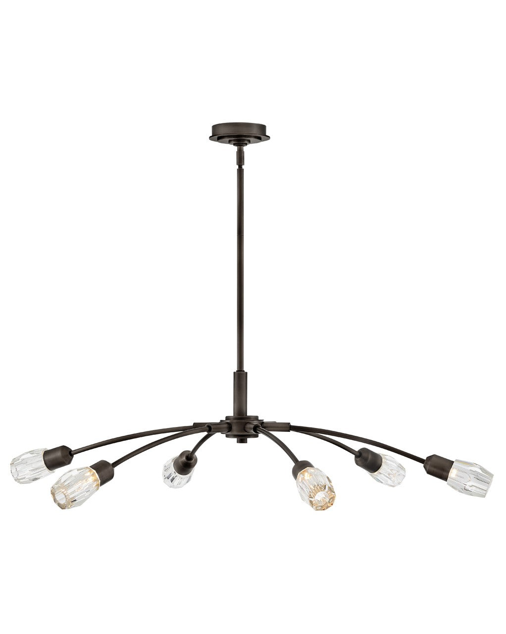 Fredrick Ramond - FR33326BX - LED Chandelier - Atera - Black Oxide