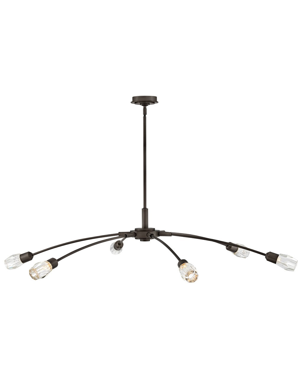 Fredrick Ramond - FR33328BX - LED Chandelier - Atera - Black Oxide