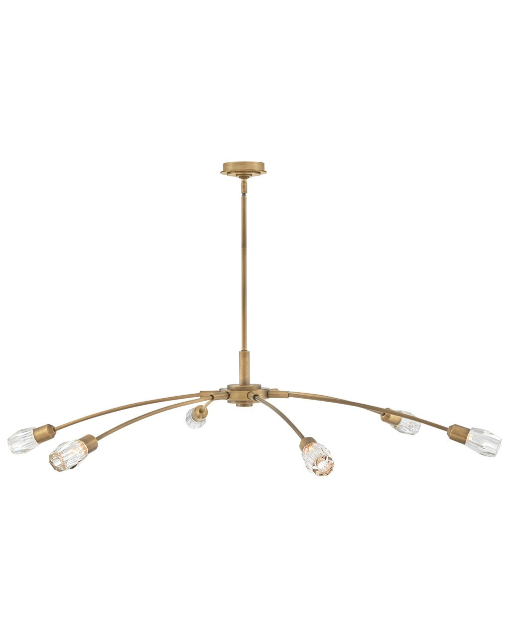 Fredrick Ramond - FR33328HB - LED Chandelier - Atera - Heritage Brass