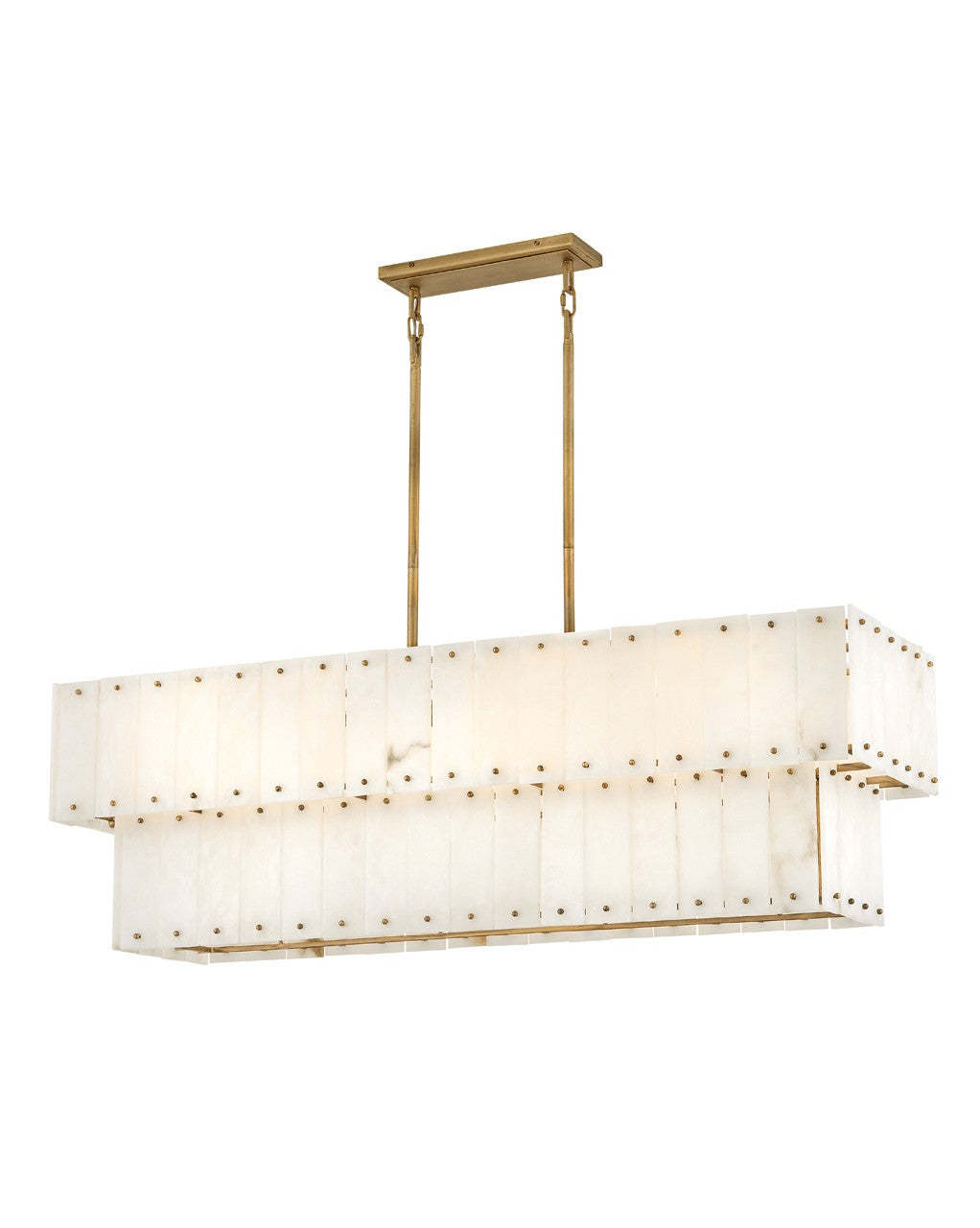 Fredrick Ramond - FR47756BNG - LED Linear Chandelier - Simone - Burnished Gold