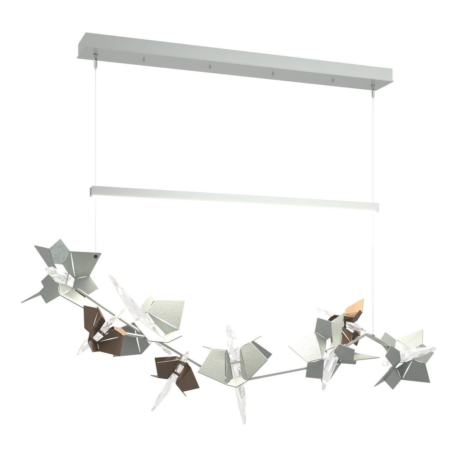 Hubbardton Forge - 139813-LED-STND-82-05-CR - Belladonna LED Pendant - Belladonna - Vintage Platinum