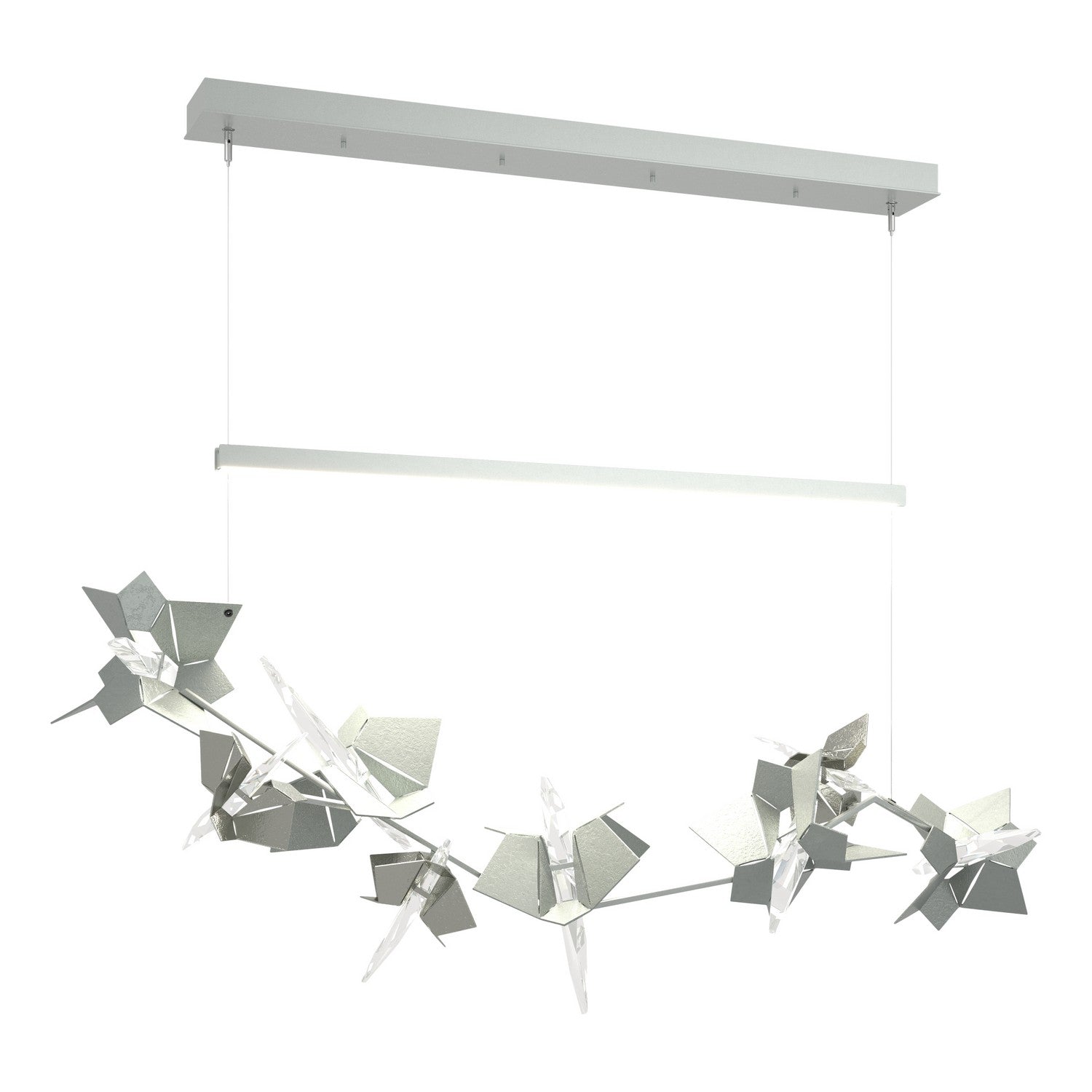 Hubbardton Forge - 139813-LED-STND-82-85-CR - Belladonna LED Pendant - Belladonna - Vintage Platinum