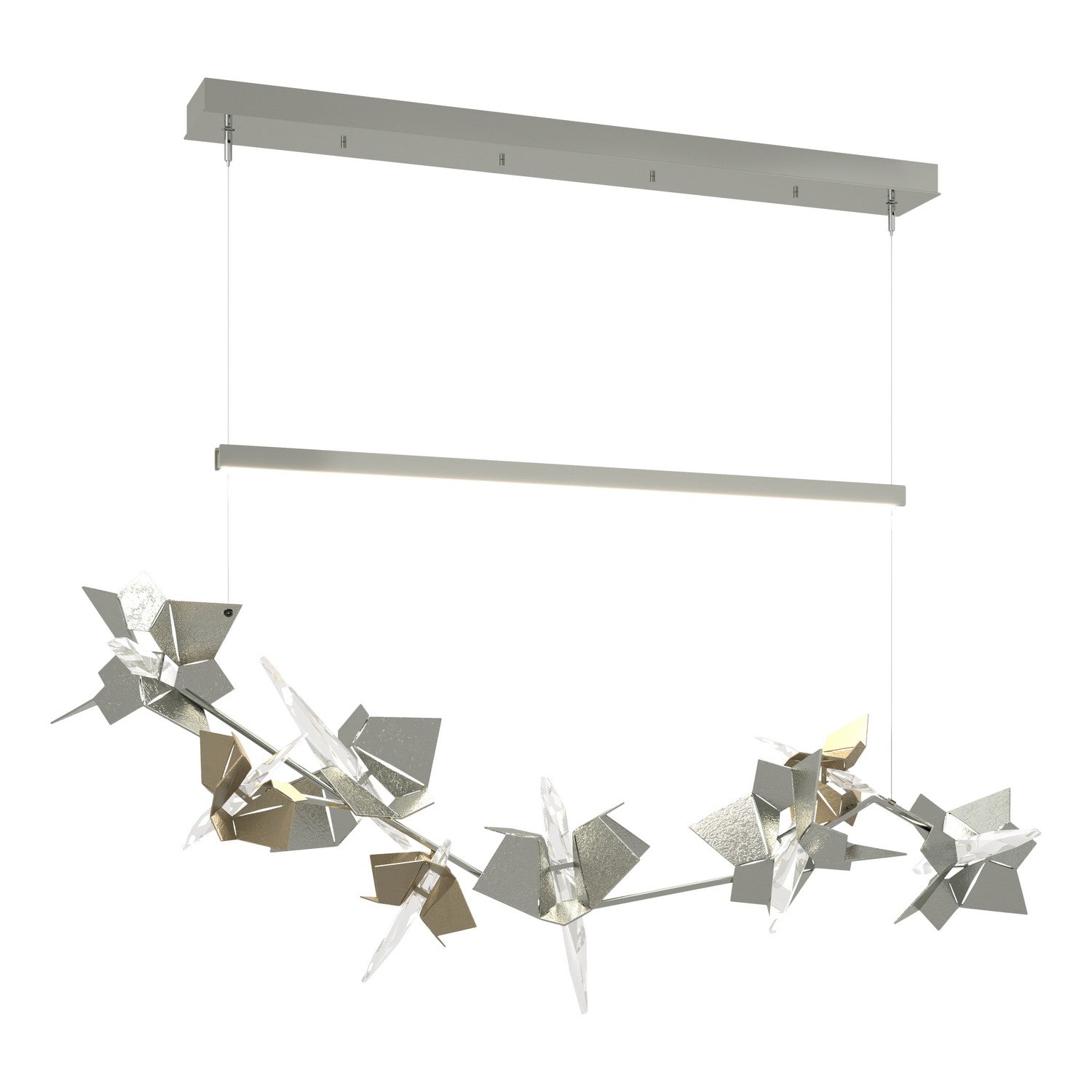 Hubbardton Forge - 139813-LED-STND-85-84-CR - Belladonna LED Pendant - Belladonna - Sterling