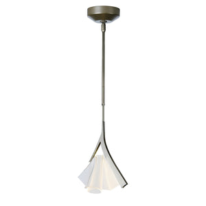 Hubbardton Forge - 139845-LED-MULT-07 - Mobius LED Mini Pendant - Mobius - Dark Smoke